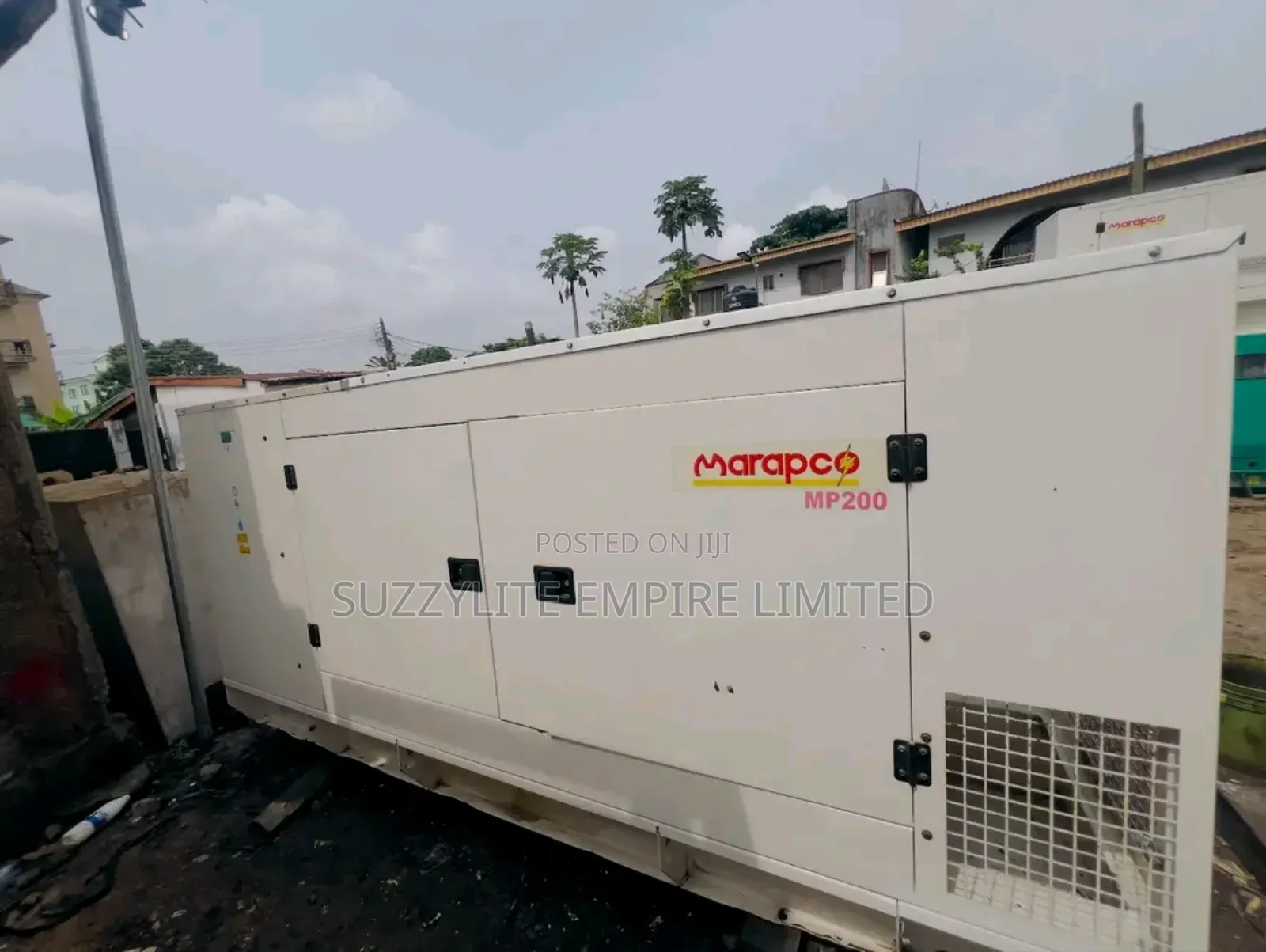 Marapco Uk Perkins, 200kva Generator With 1106 Engine Model Soundproof