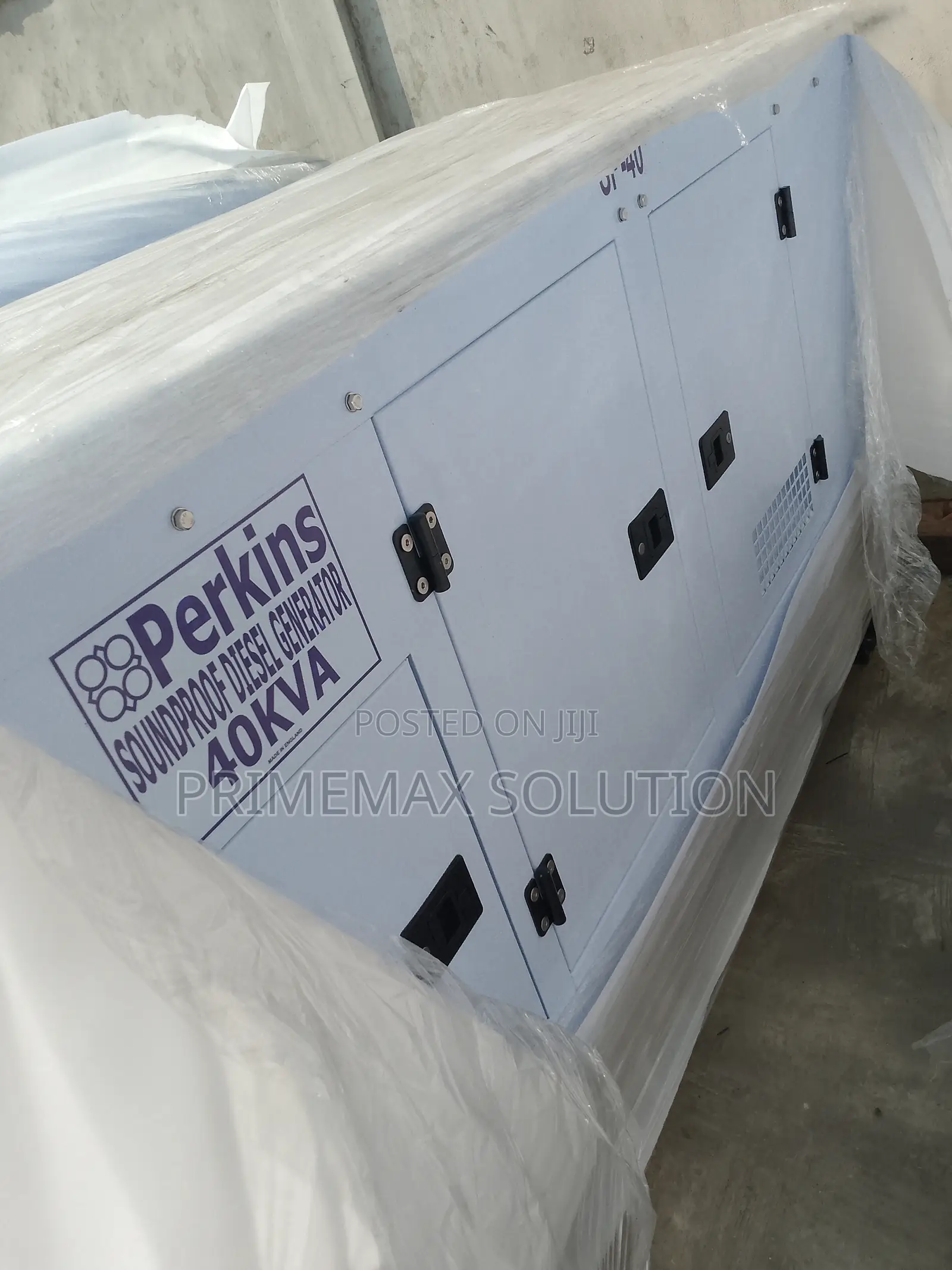 Perkins 40kva Soundproof Generator – 1 Year Warranty