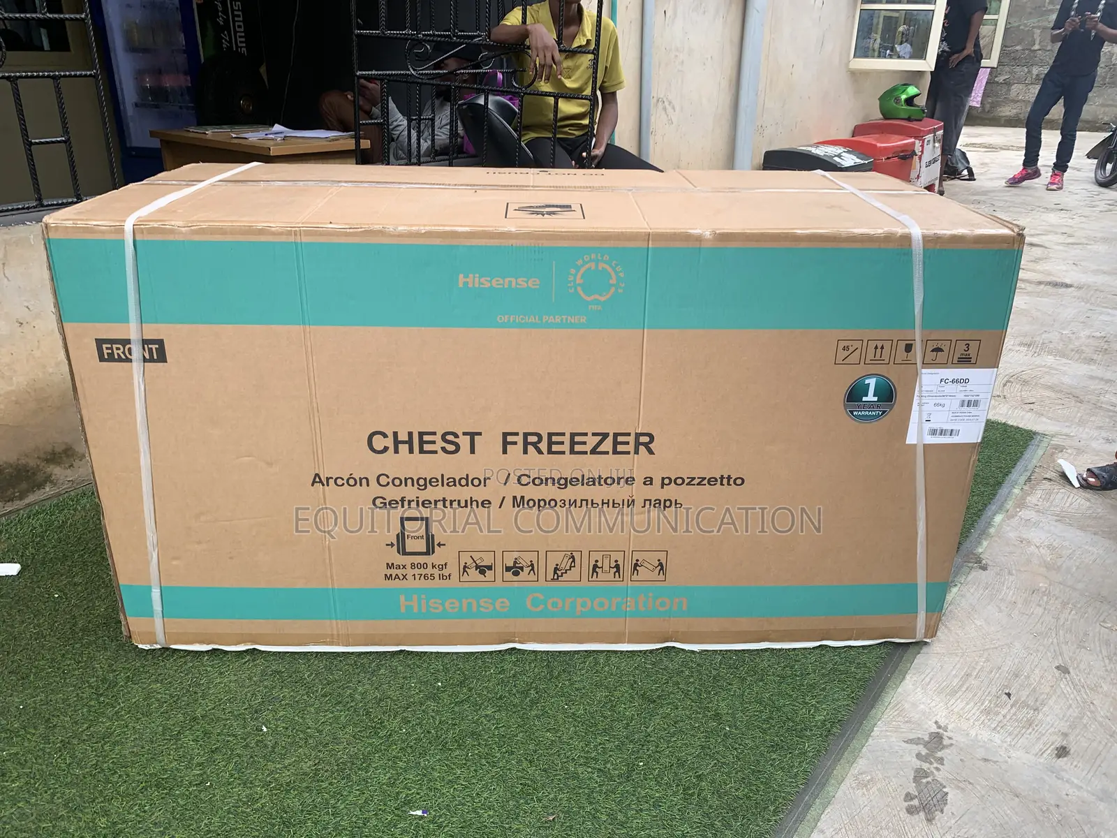 Hisense Fc-66dd Chest Freezer With Removable Storage Basket