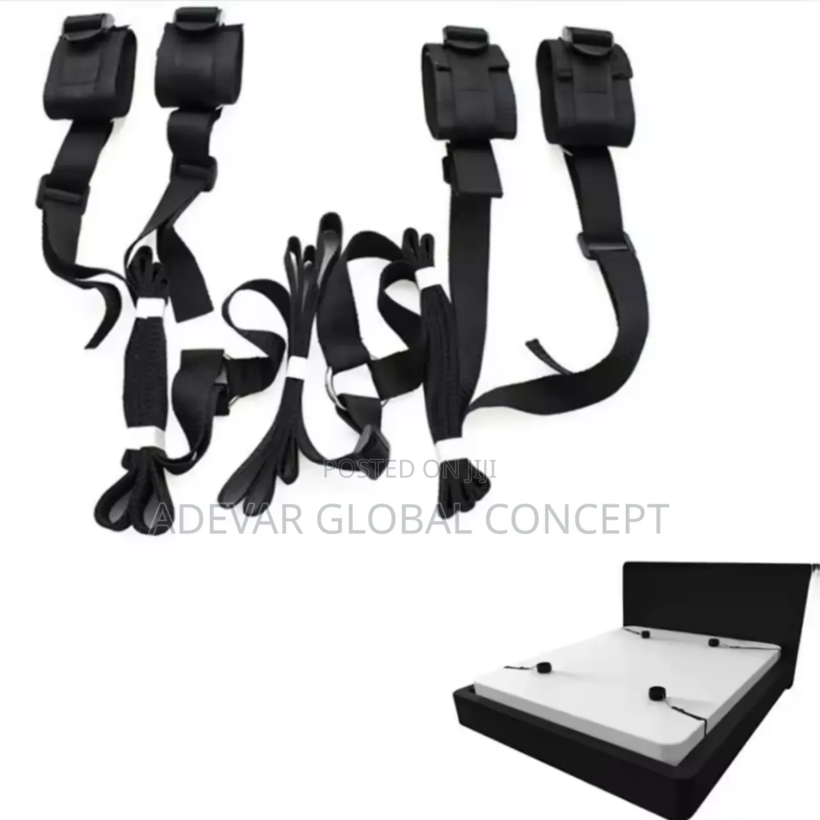 BDSM Couple Sex Bondage Bed With Restraint Set Sex Toy