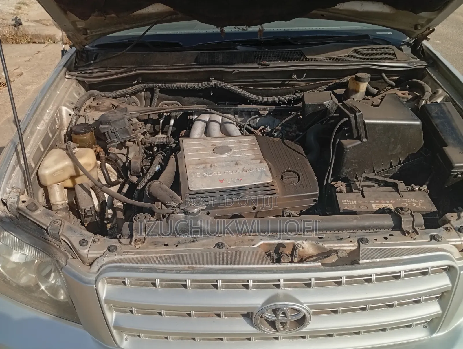 Toyota Highlander 2004 Silver