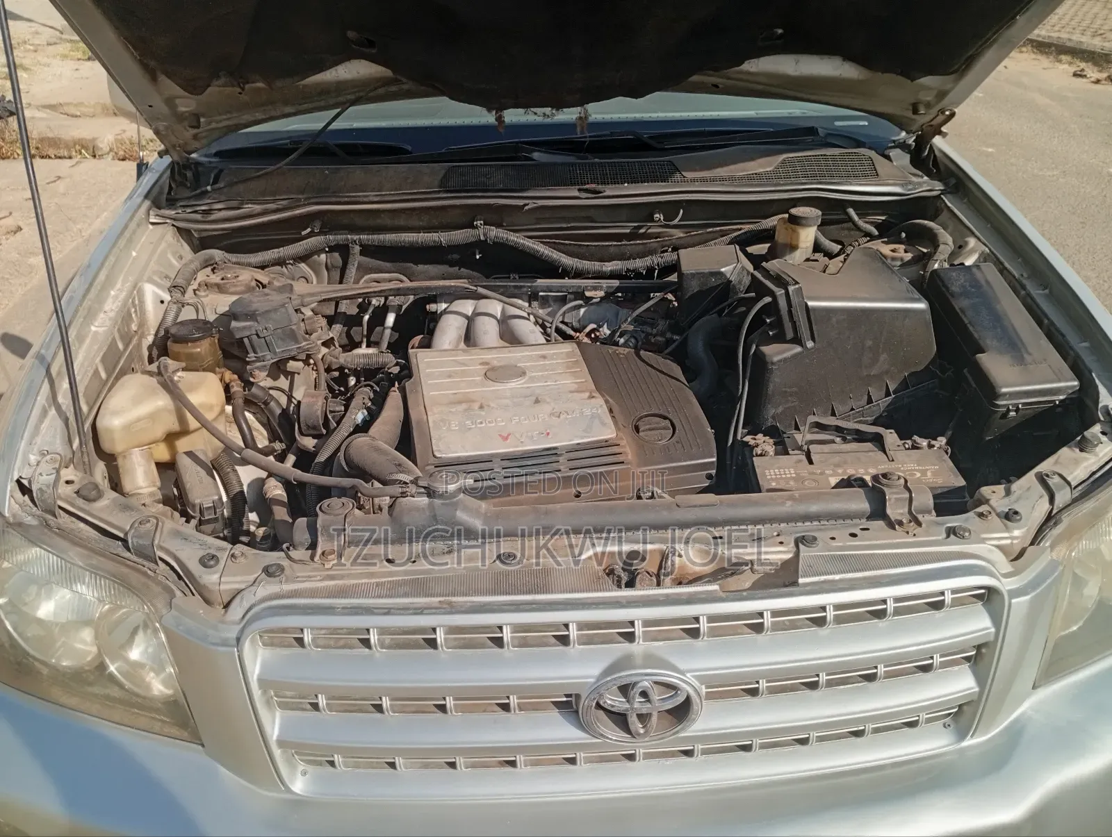 Toyota Highlander 2004 Silver