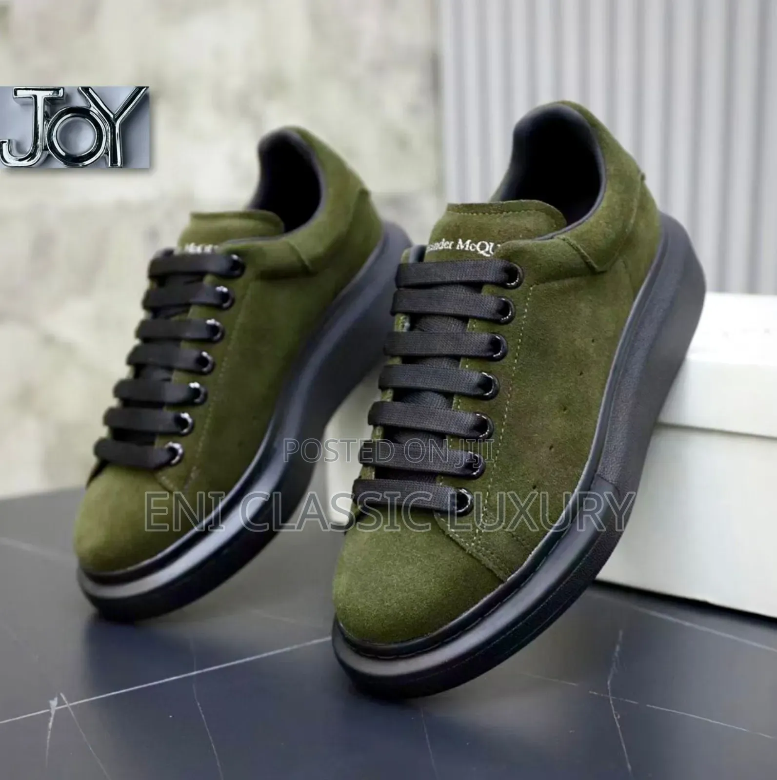 Original Luxury Men's Sneakers Alexander Mcqueen Well Banded Package