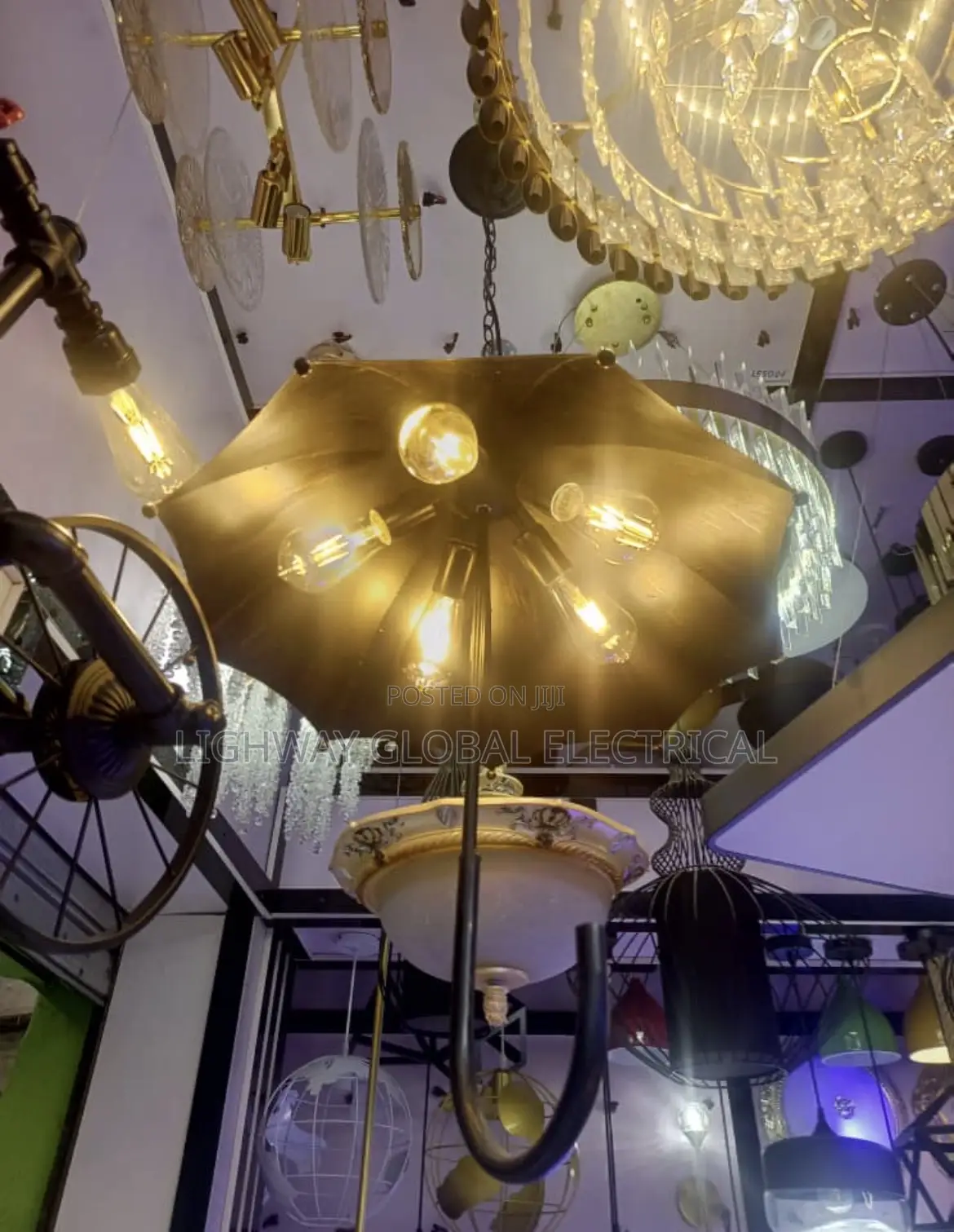 Art Umbrella Design Chandelier