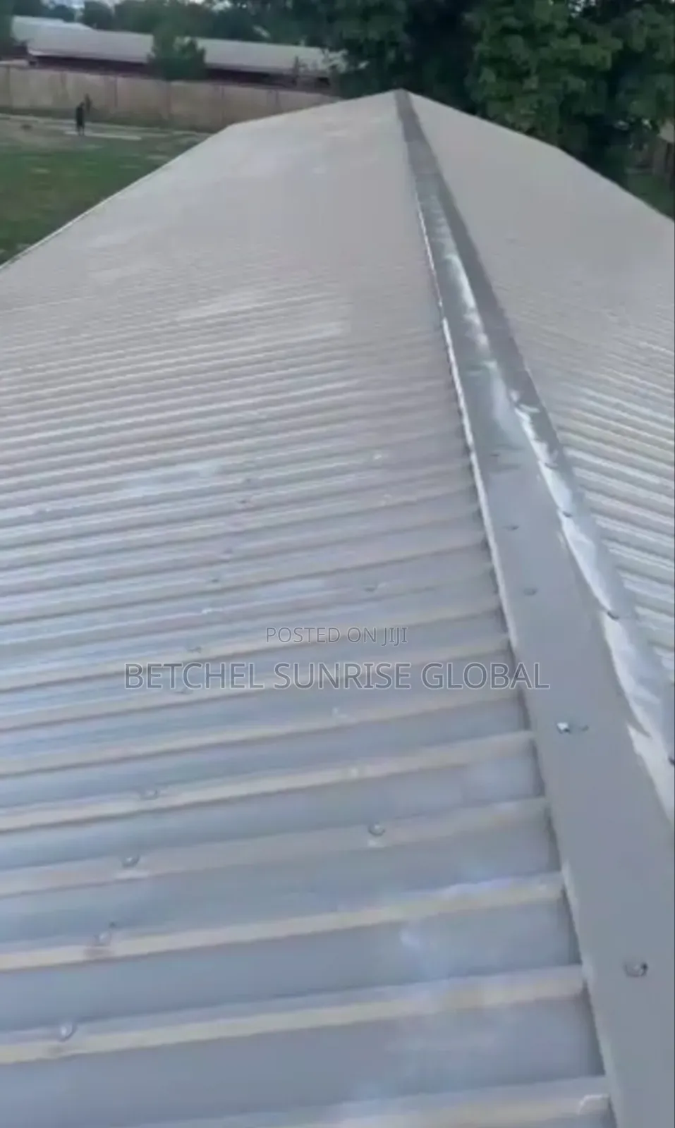 Stucco Aluminum Roofing and Delivering Site