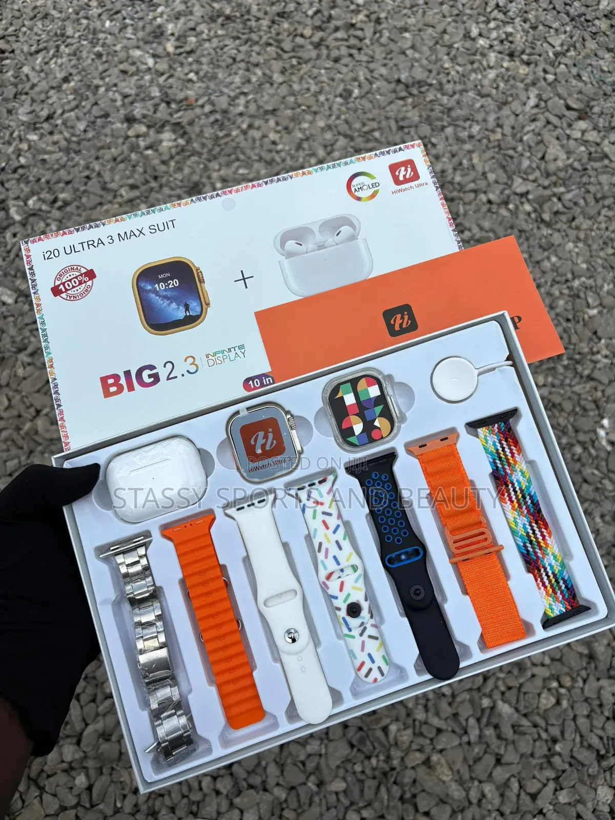 I20 Ultra 3 Smart Watch Set