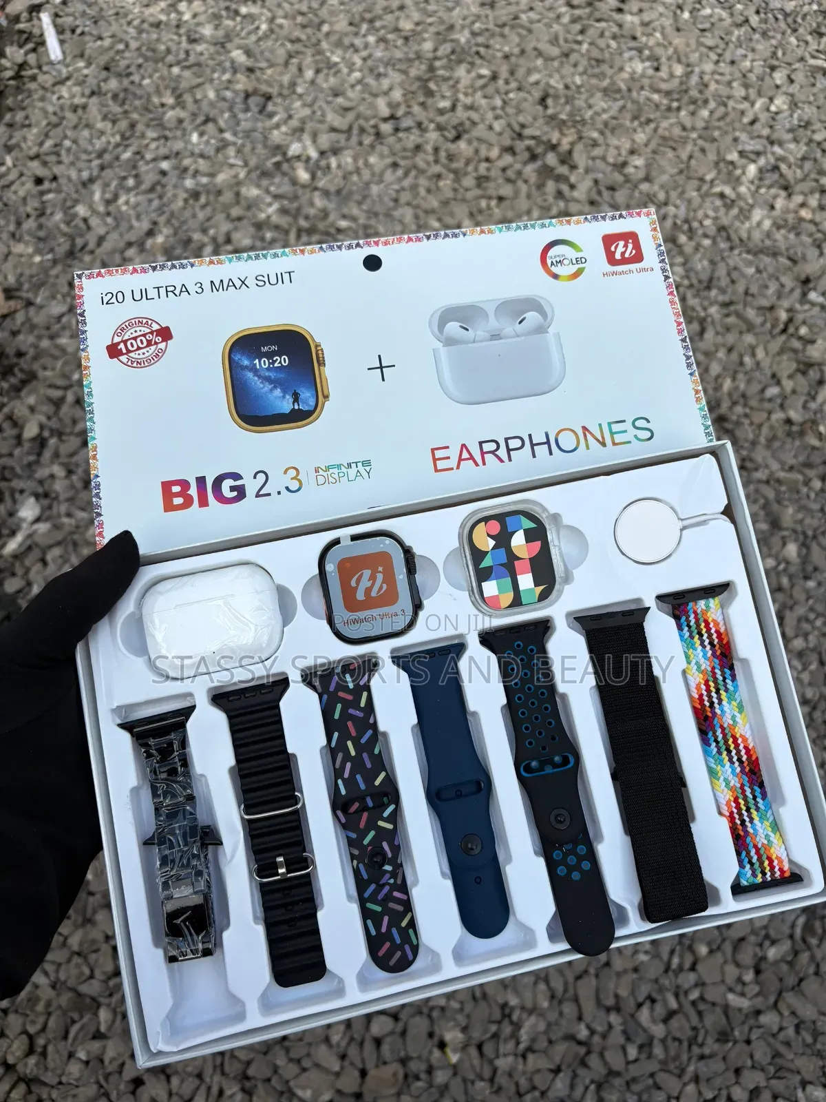 I20 Ultra 3 Smart Watch Set