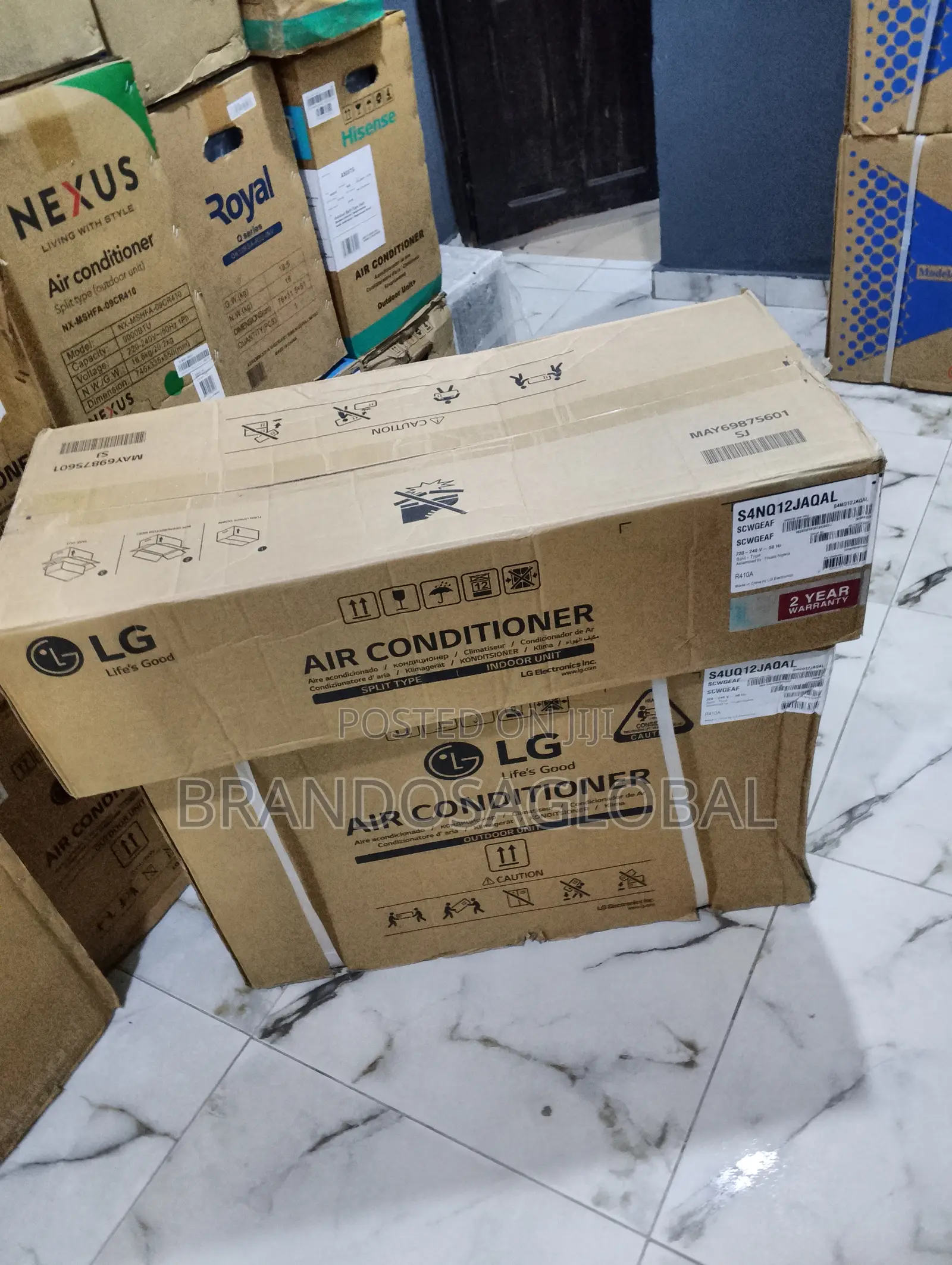 Original Lg 1.5hp Dual Inverter S4nq12jaqal Super Silent Fast Cool Ac