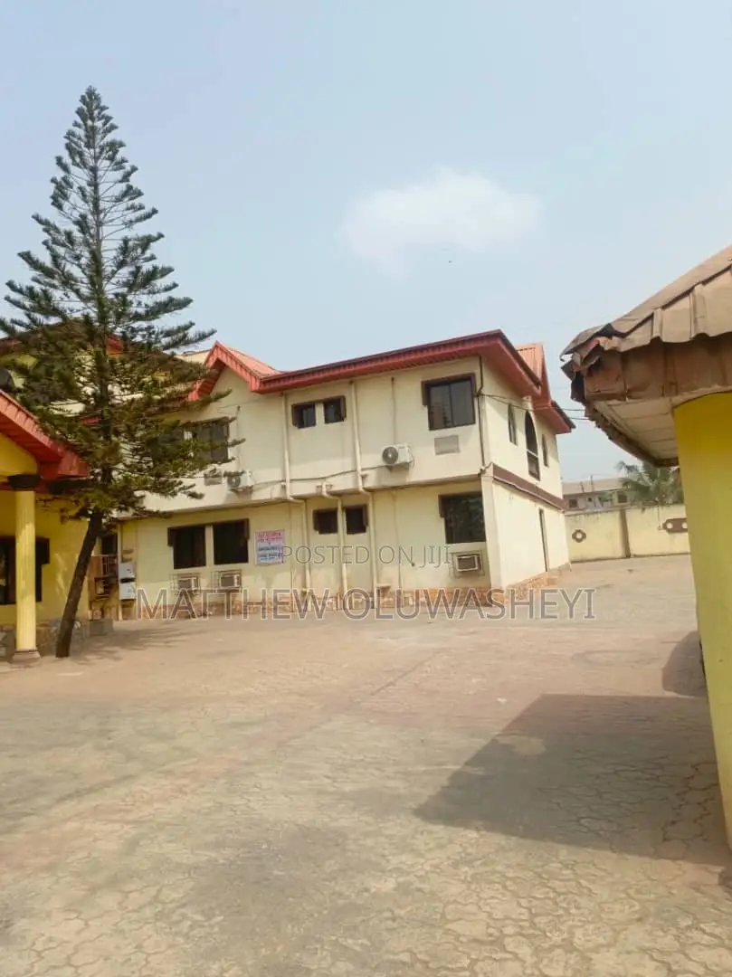 Hotel for Sale at Alakuko Lagos State on a Tiled Road