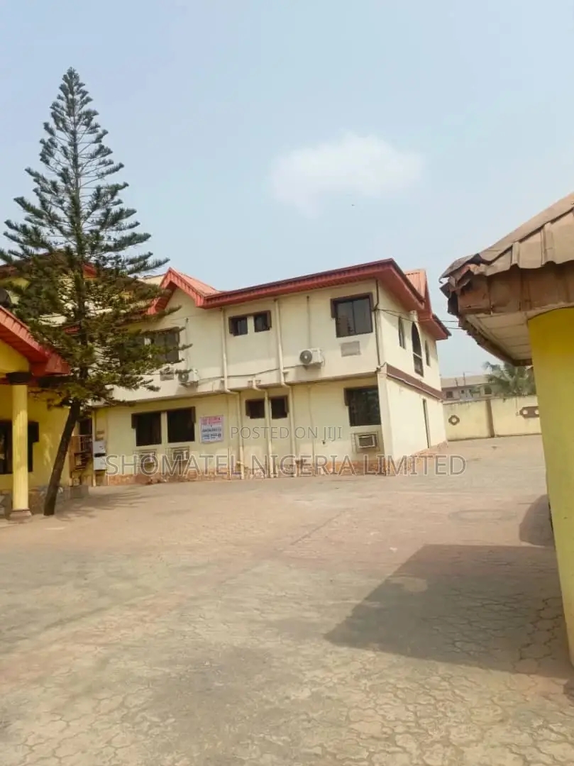 Hotel for Sale at Alakuko Lagos State on a Tiled Road