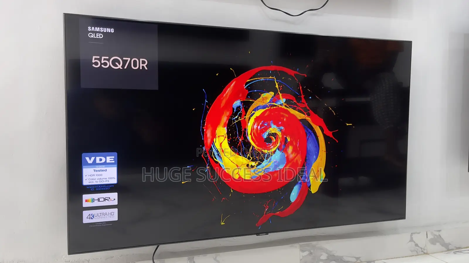 Samsung 55 Inch Q70r Series Qled Smart 4k Ultra Hd Hdr Tv