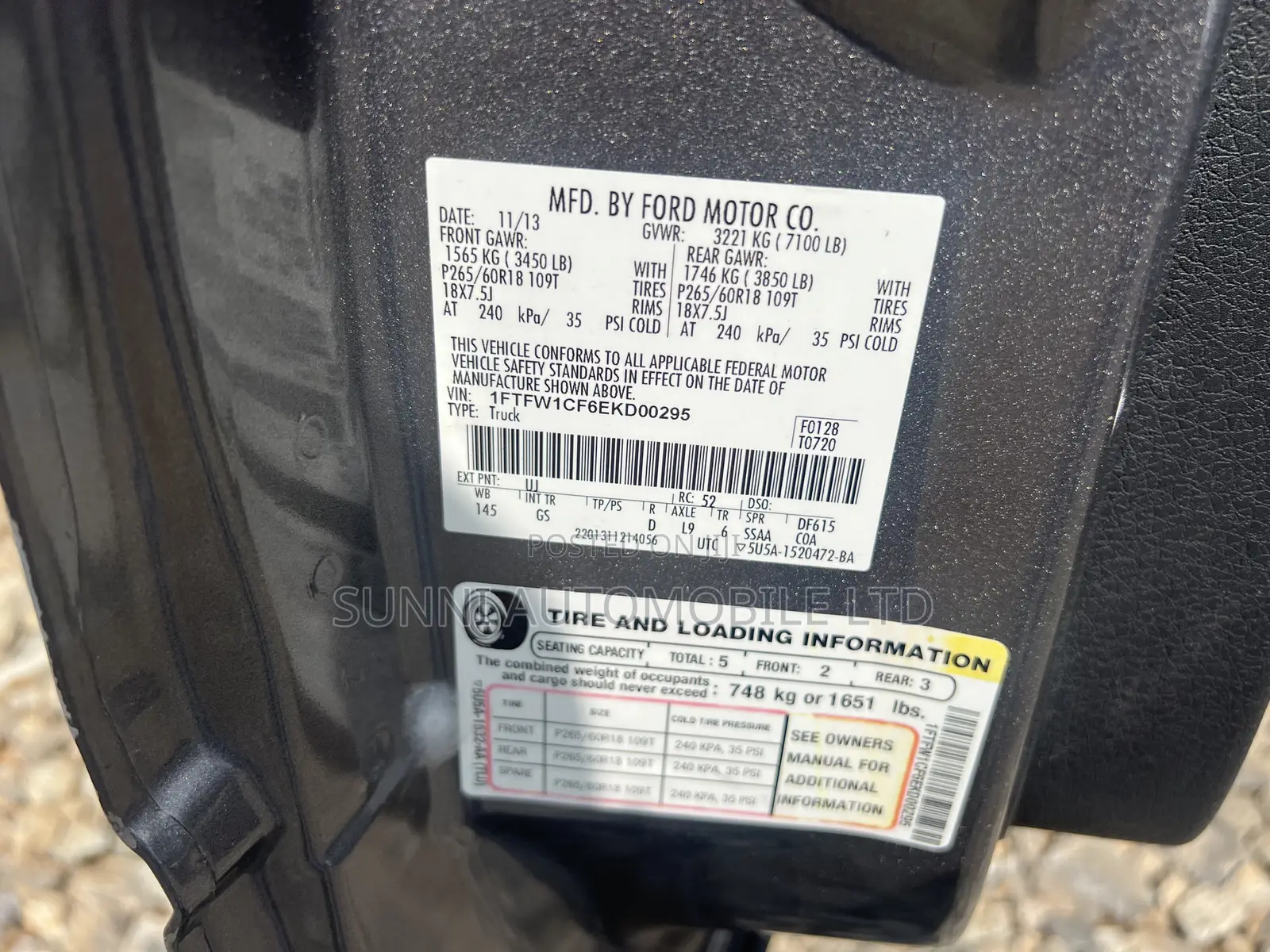Ford F-150 2014 Gray