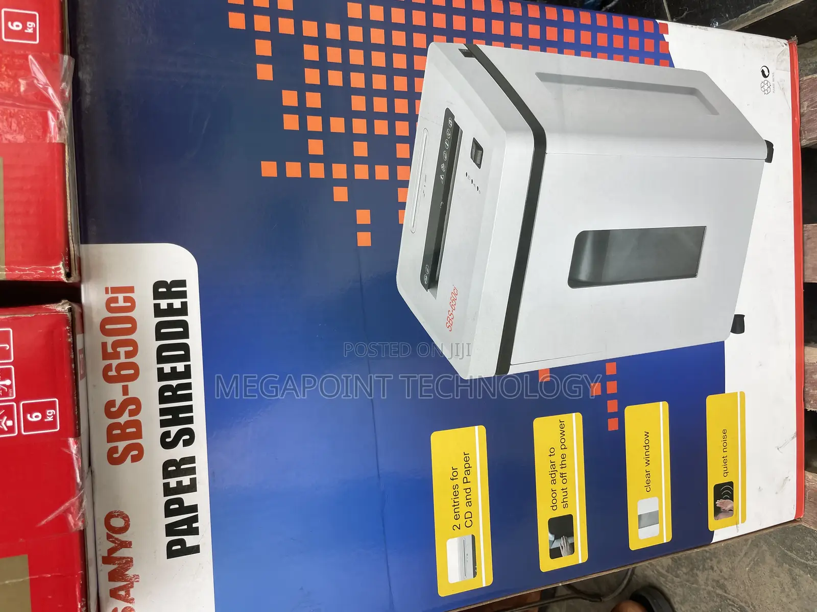 Sanyo SBS-650ci Paper Shredder