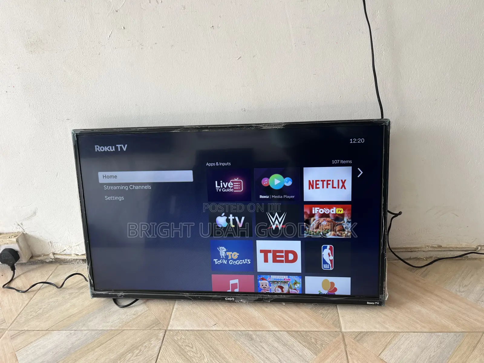 Chiq.Roku Tv 32 Inches Smart Television With Airplay Free Netflix Acct