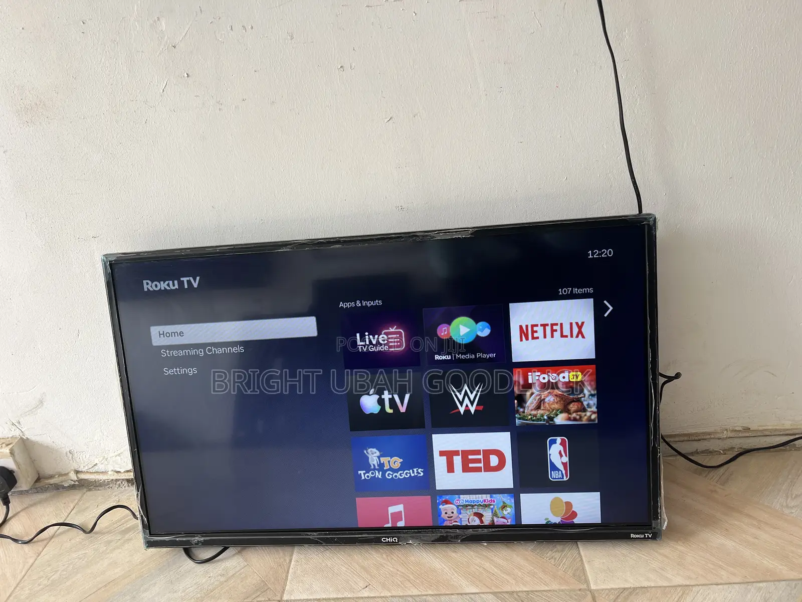 Chiq.Roku Tv 32 Inches Smart Television With Airplay Free Netflix Acct