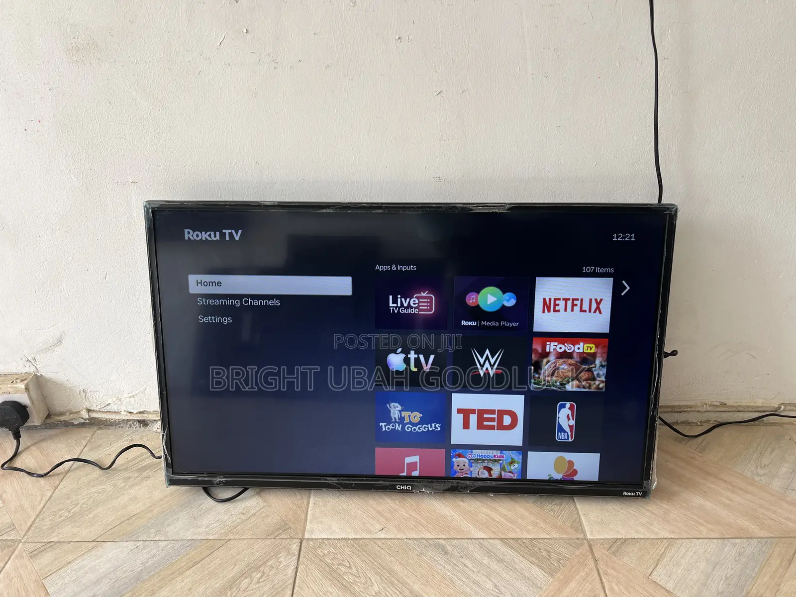 Chiq.Roku Tv 32 Inches Smart Television With Airplay Free Netflix Acct