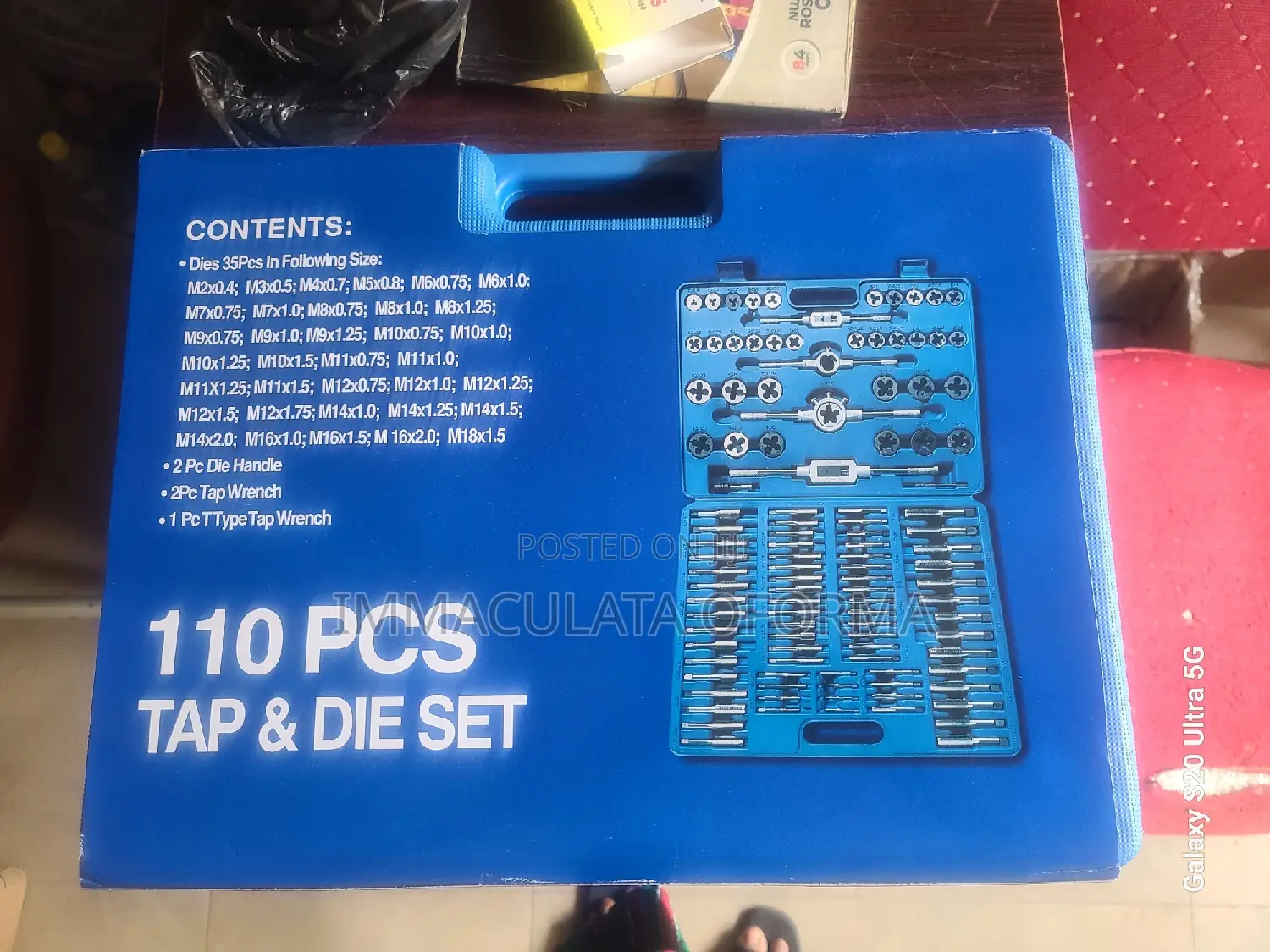 Tap and Die Set ( 110 Pieces)