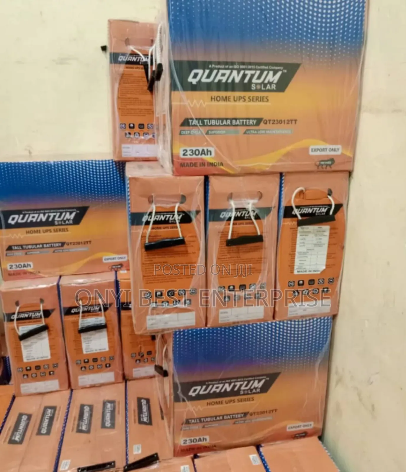 Quantum Tubular Battery 240ahms 12v