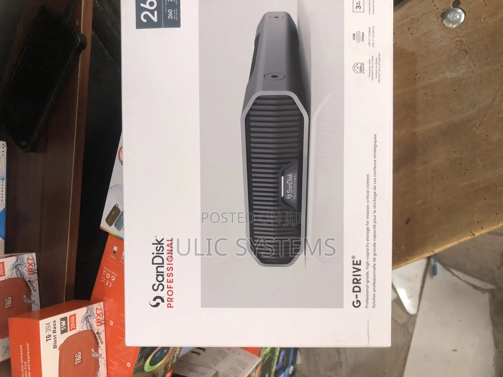 26tb Sandisk Professional G-Drive