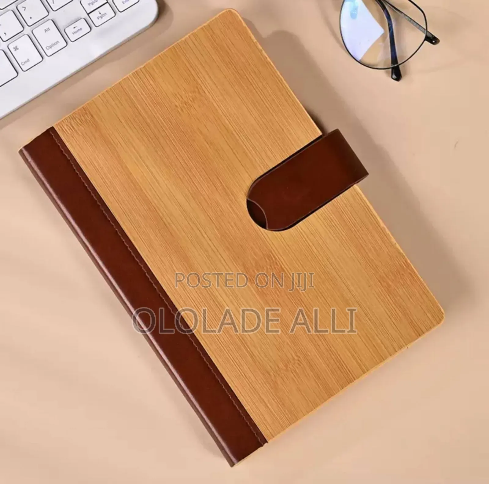 Wooden Business Notebook Customized A5