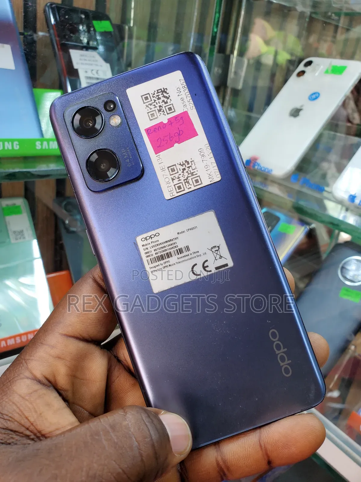 Oppo Reno7 5G 256 GB Blue