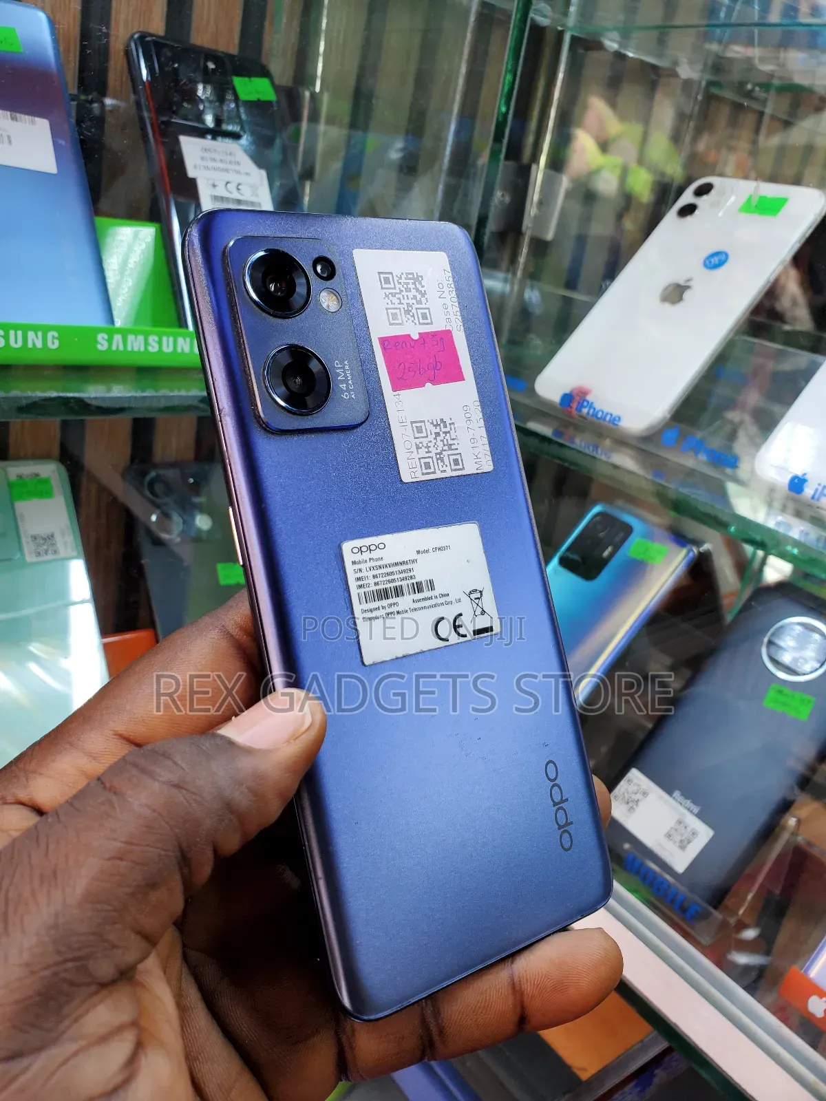 Oppo Reno7 5G 256 GB Blue
