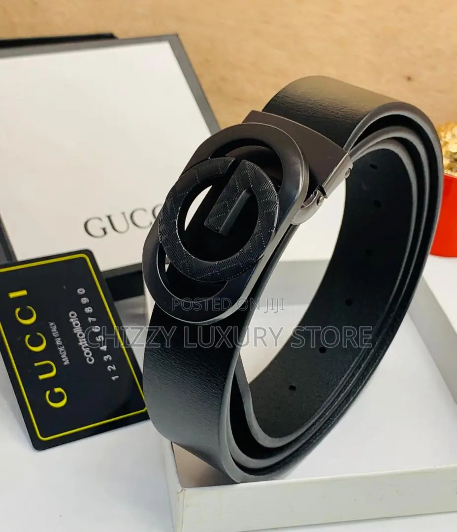 Gucci Quality Luxury Men Genuine Leather Belt