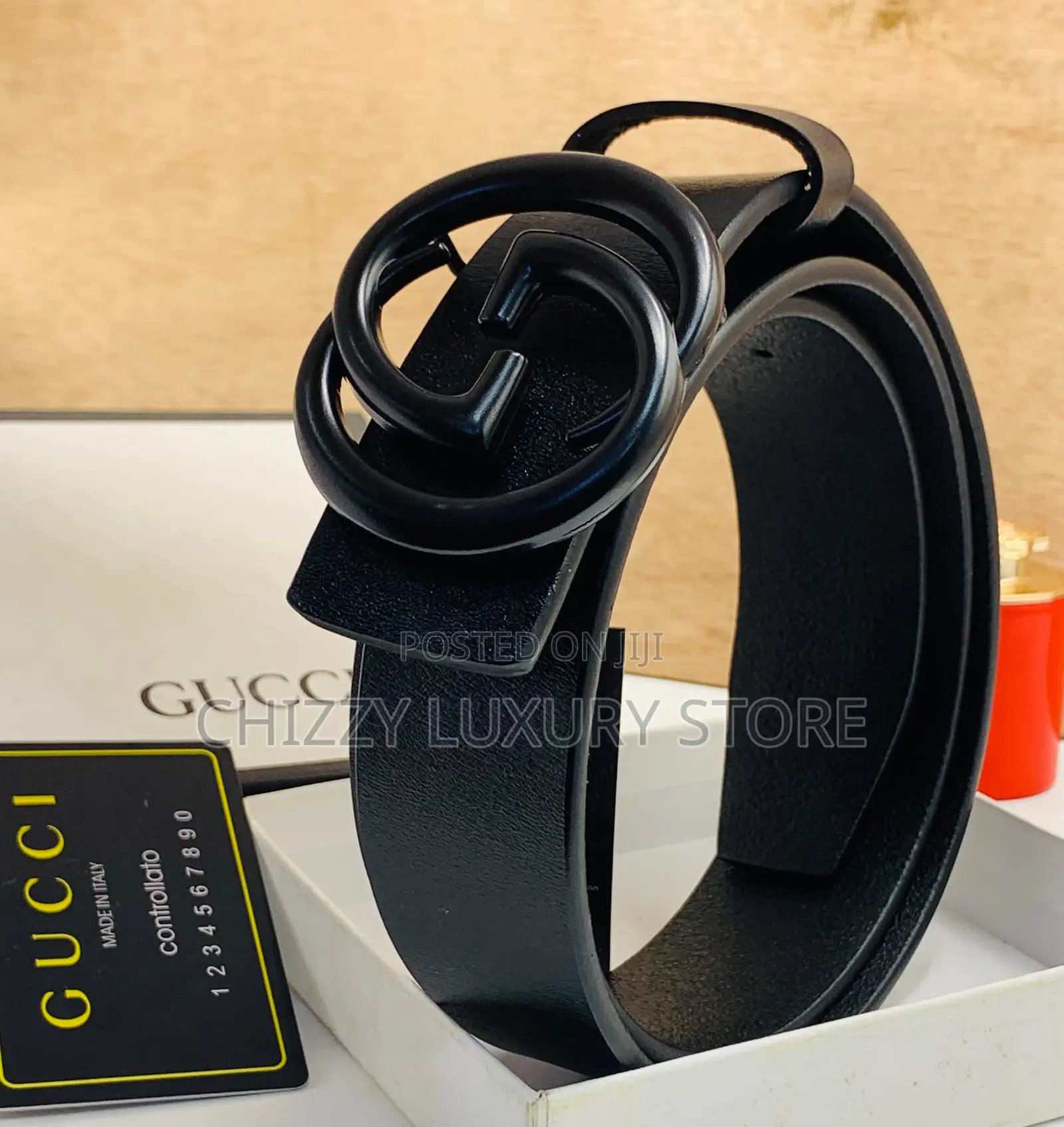 Gucci Quality Luxury Men Genuine Leather Belt