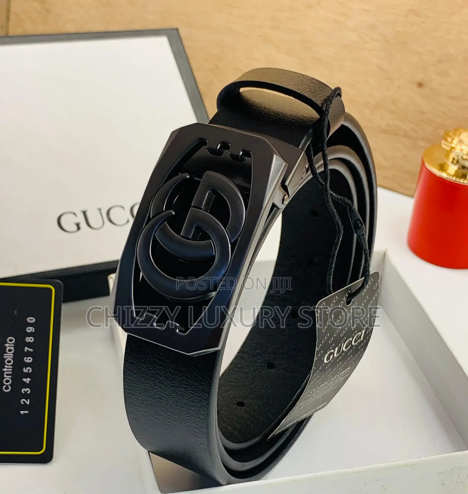 Gucci Quality Luxury Men Genuine Leather Belt