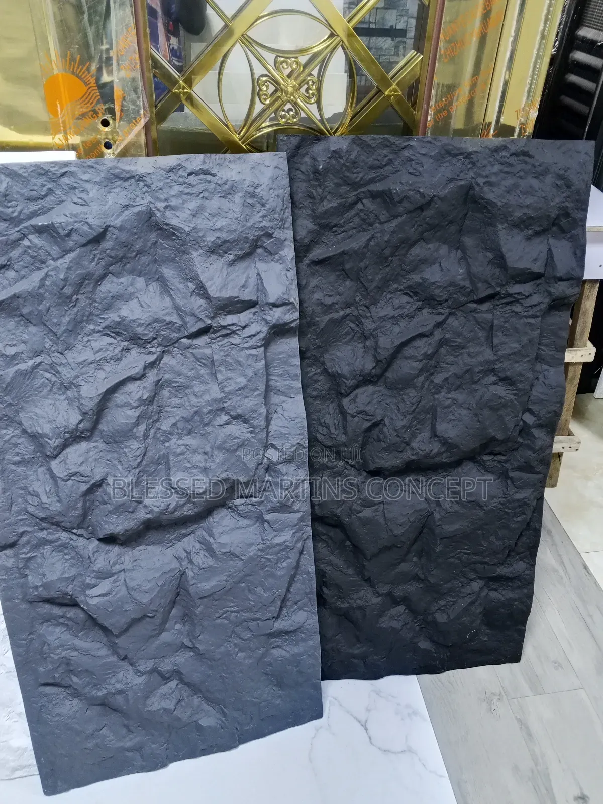 70mm Pu Stone Parnel, Good for Tv Console and Interior