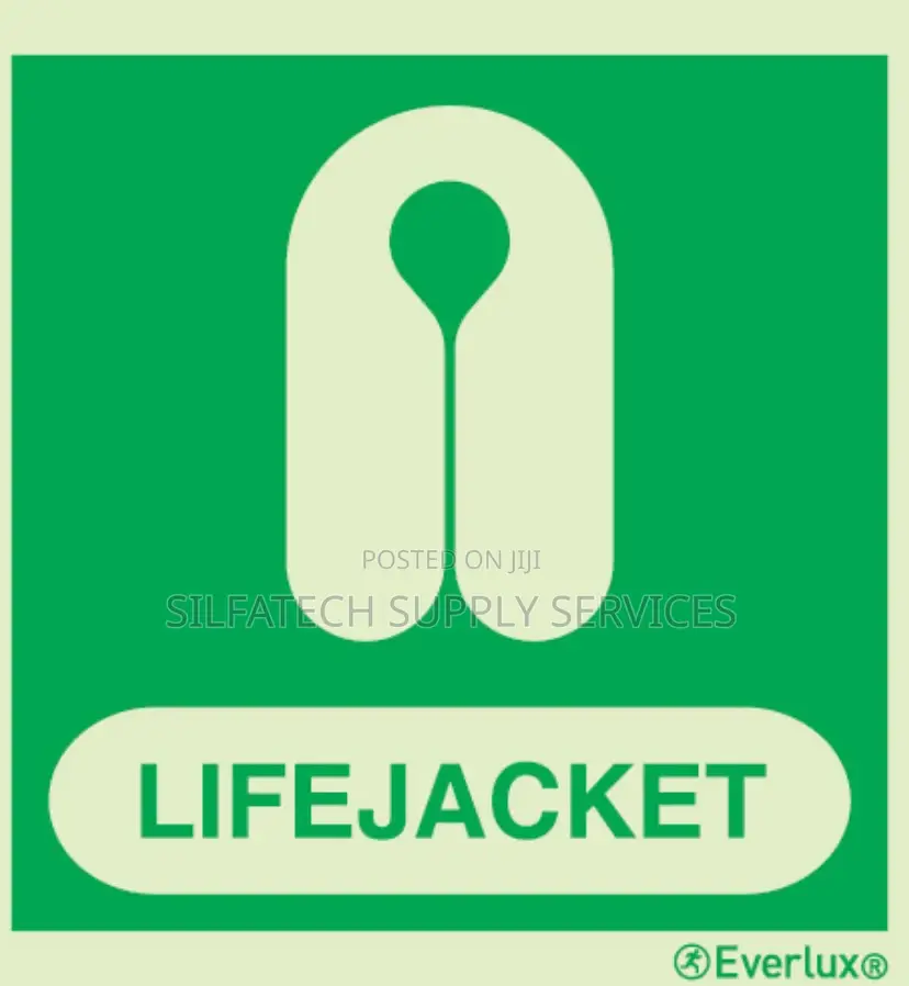 Original Safety Jacket Sign