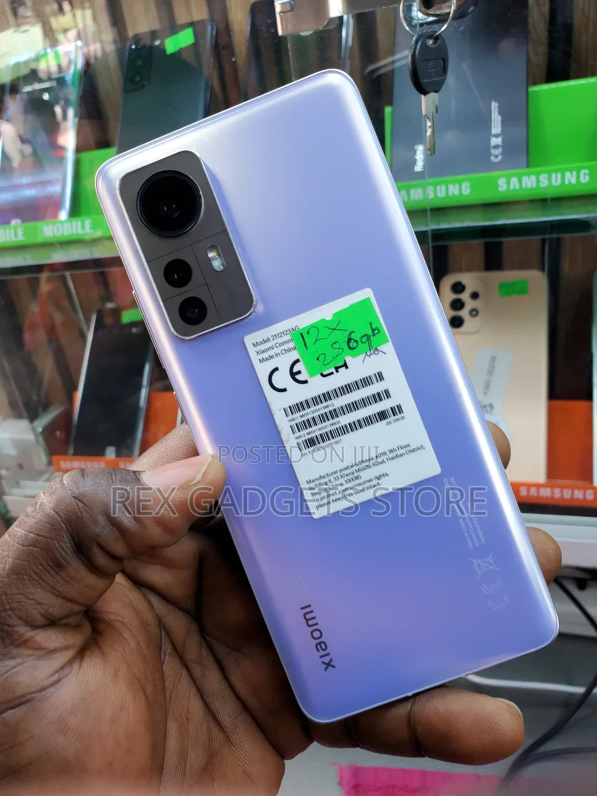 Xiaomi 12X 256 GB Purple