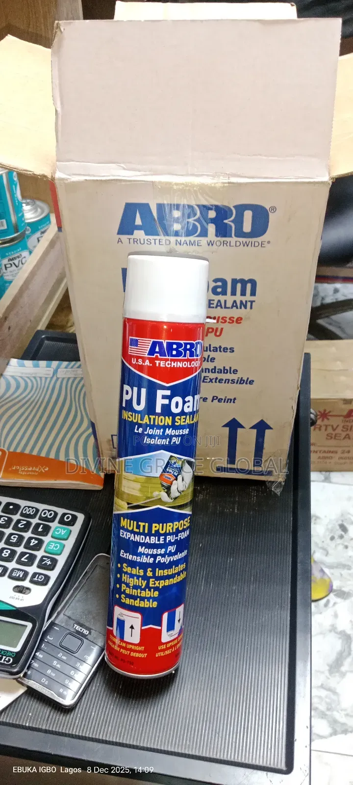 Pu-Foam Insulation Sealant