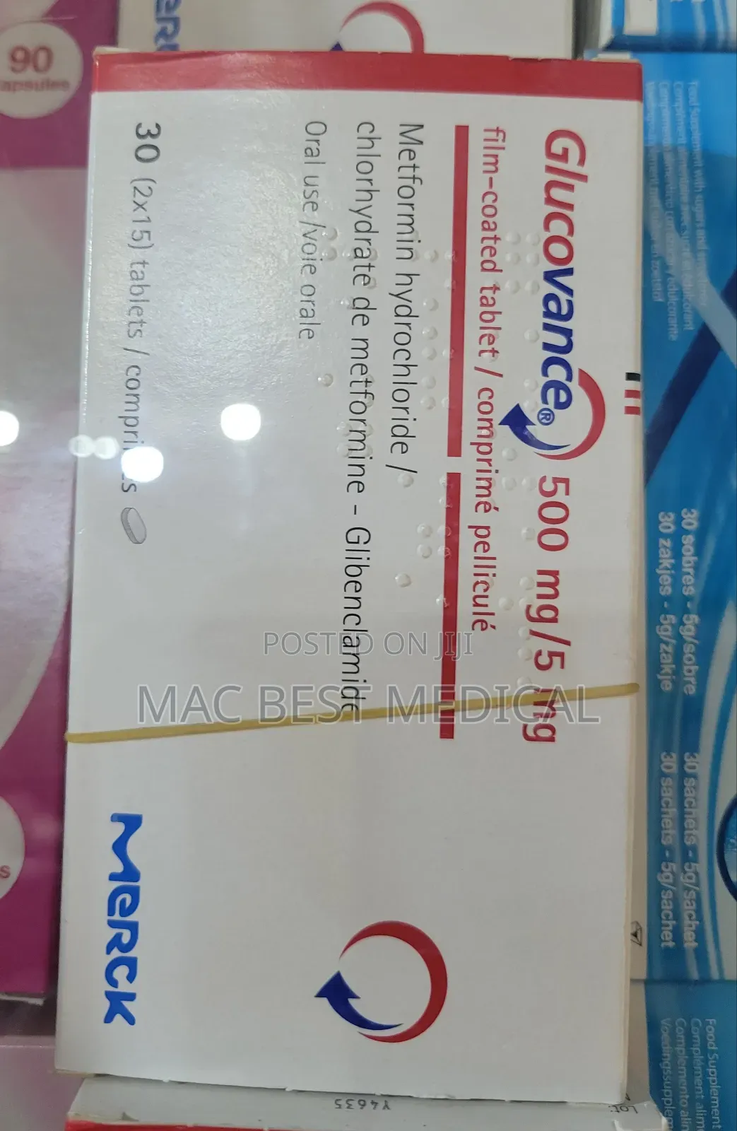 Glucovance 500 Mg/5 Mg Tablets