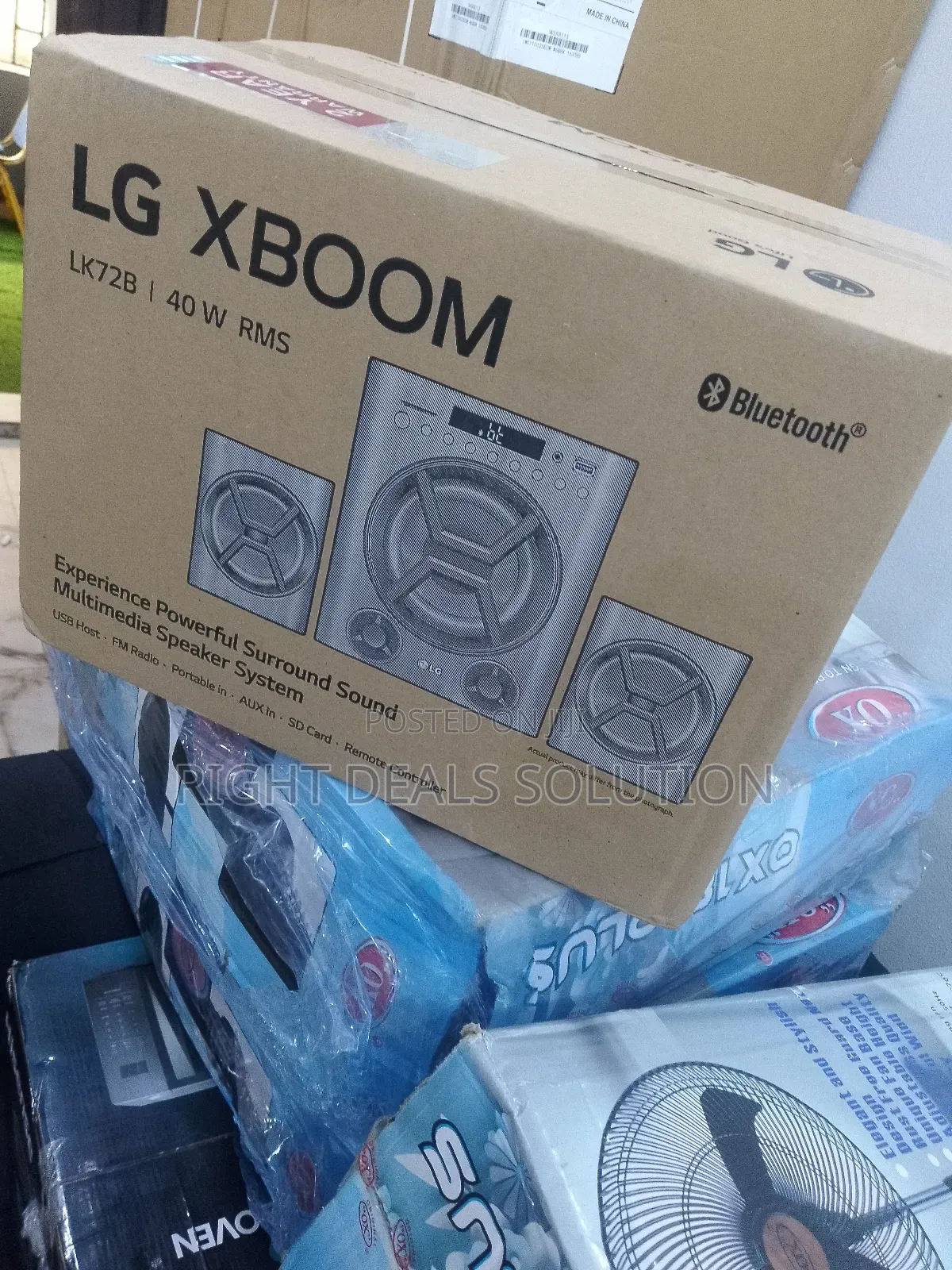 Lg Xboom 40w – Party-Starting Power in a Compact Body
