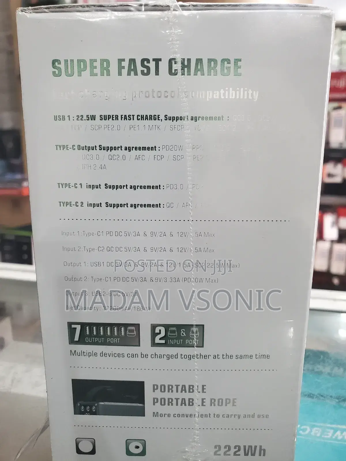 Konfulon 60000 Mah Power Bank