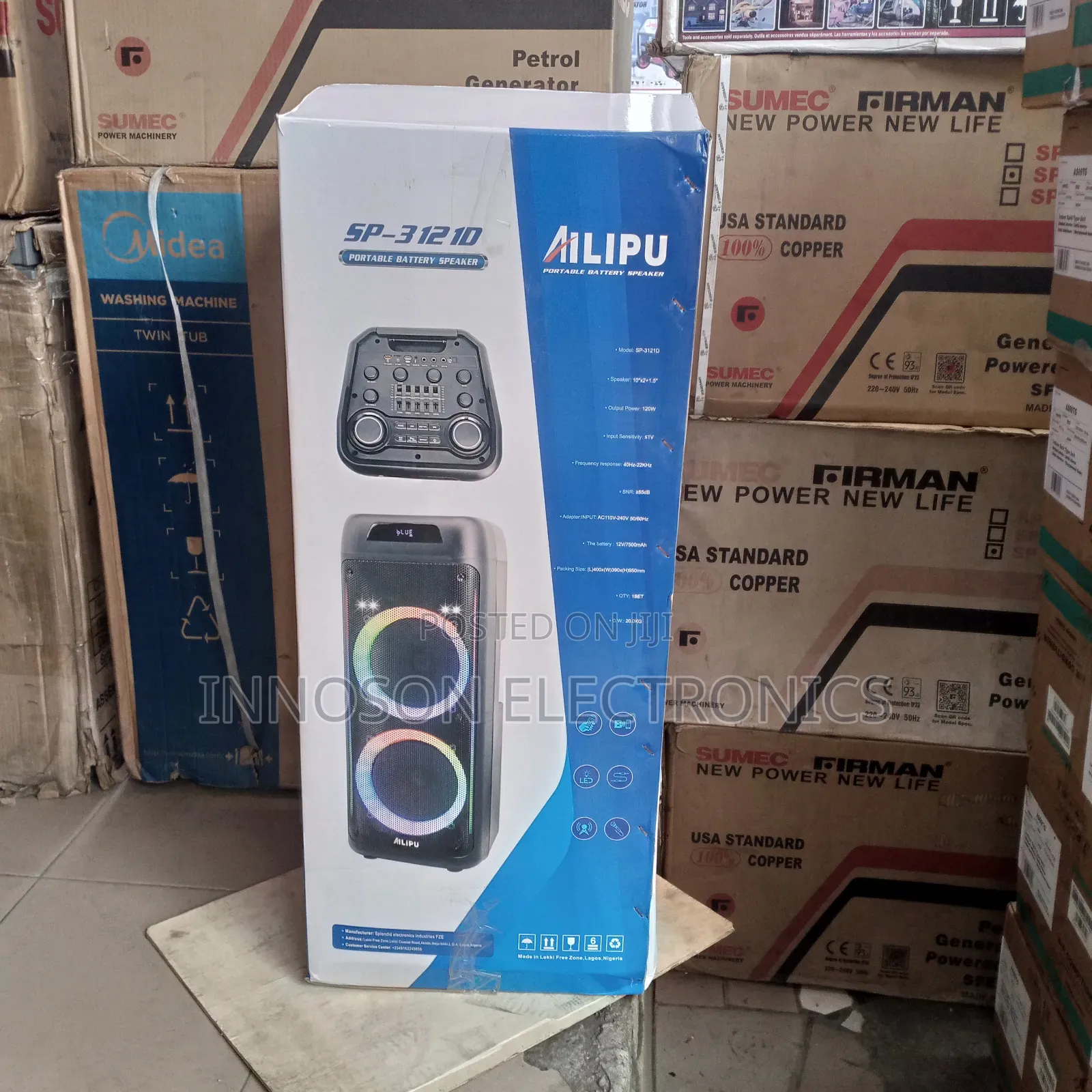 Ailipu Rechargeable Dj Party 90,000watts