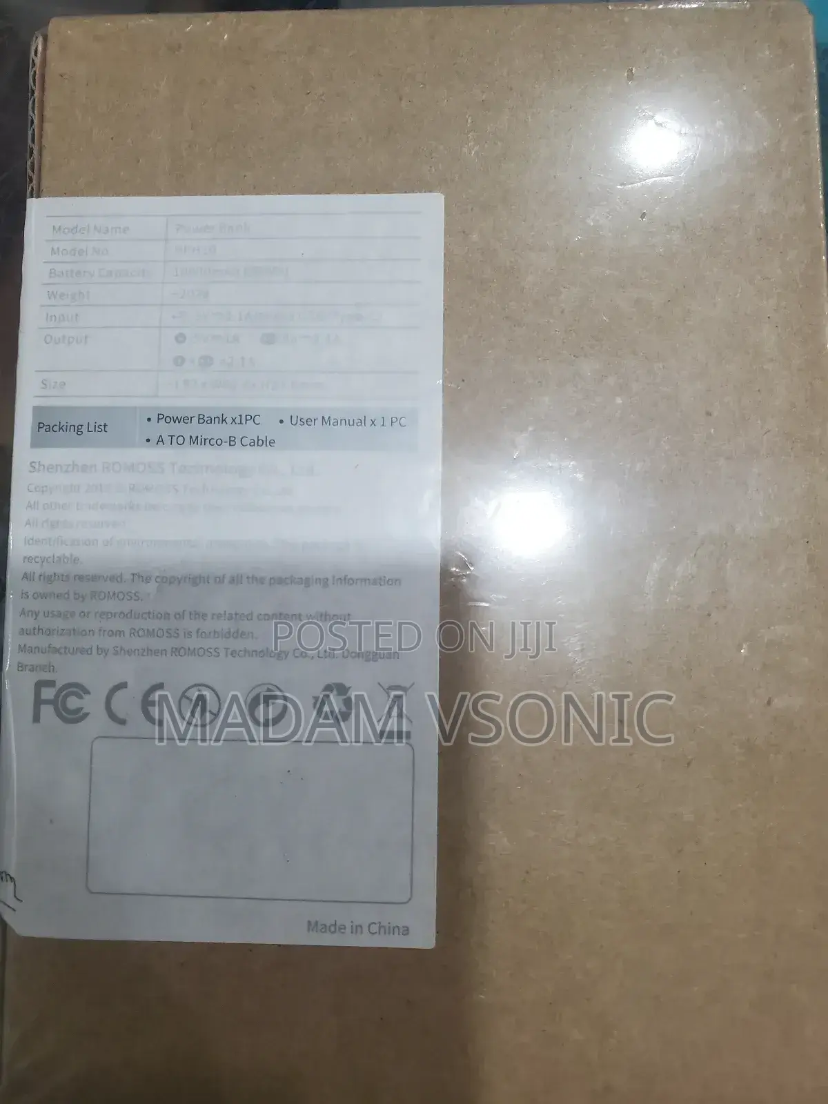 Romoss 10,000mah Power Bank