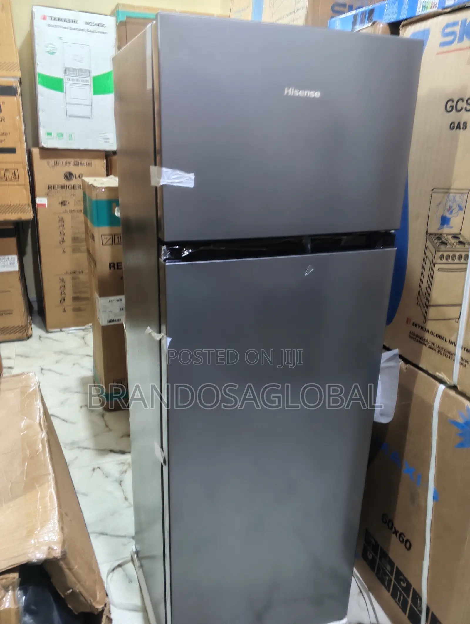 Hisense 240l Ref-240dr Powerful Double Door Fridge for Homes