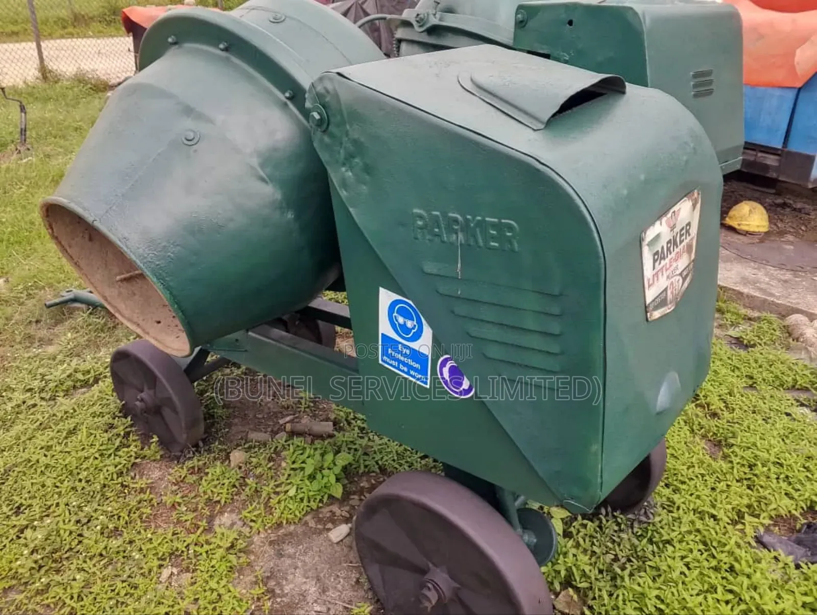 English Lister Engine Concrete Mixer