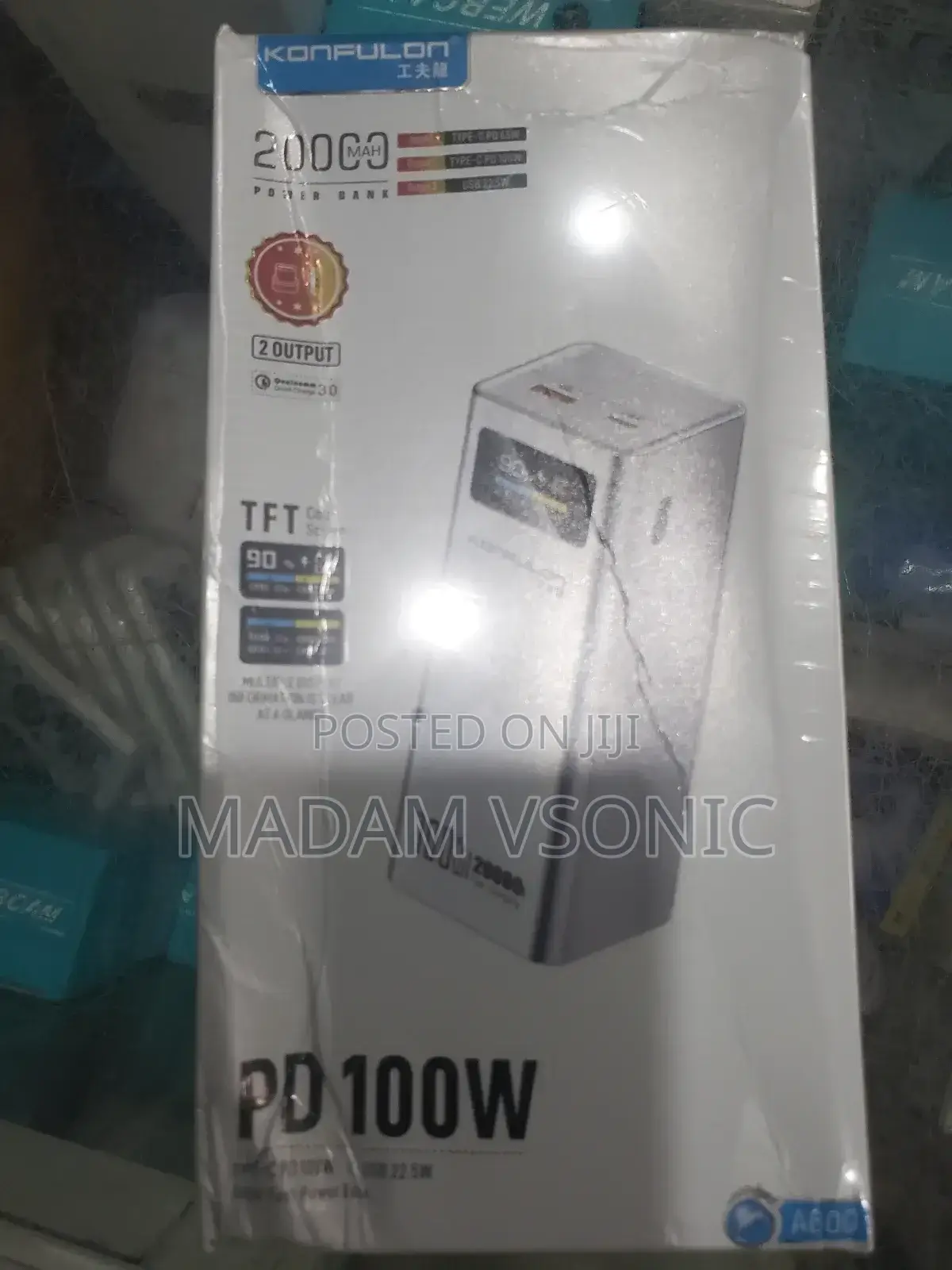 Konfulon 20,000mah Power Bank