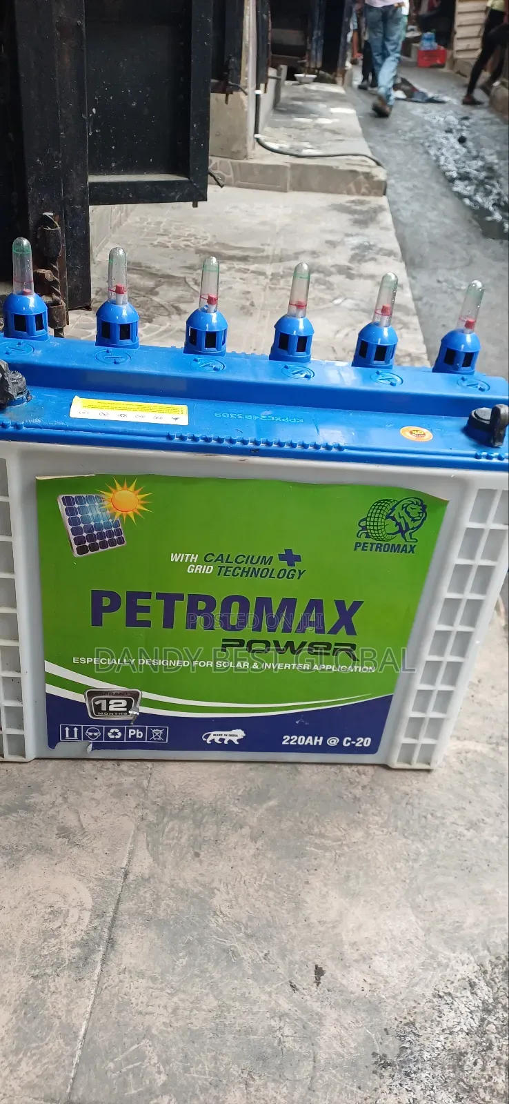 Petromax Power Tubular Battery 220ah