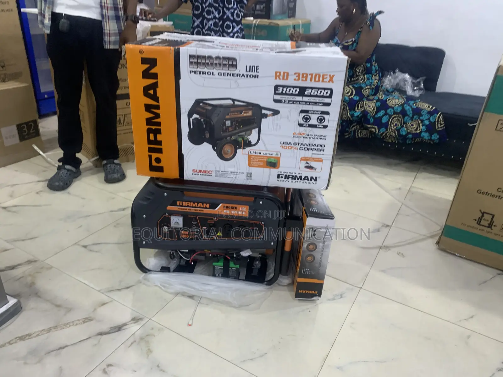 Firman 3910ex Reliable Home Office Generator