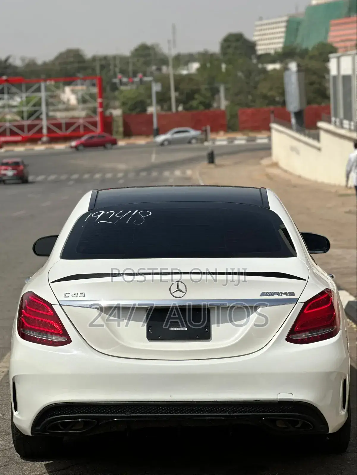 Mercedes-Benz C43 4Matic Sedan AWD (3.0L V6 9AM) 2017 White