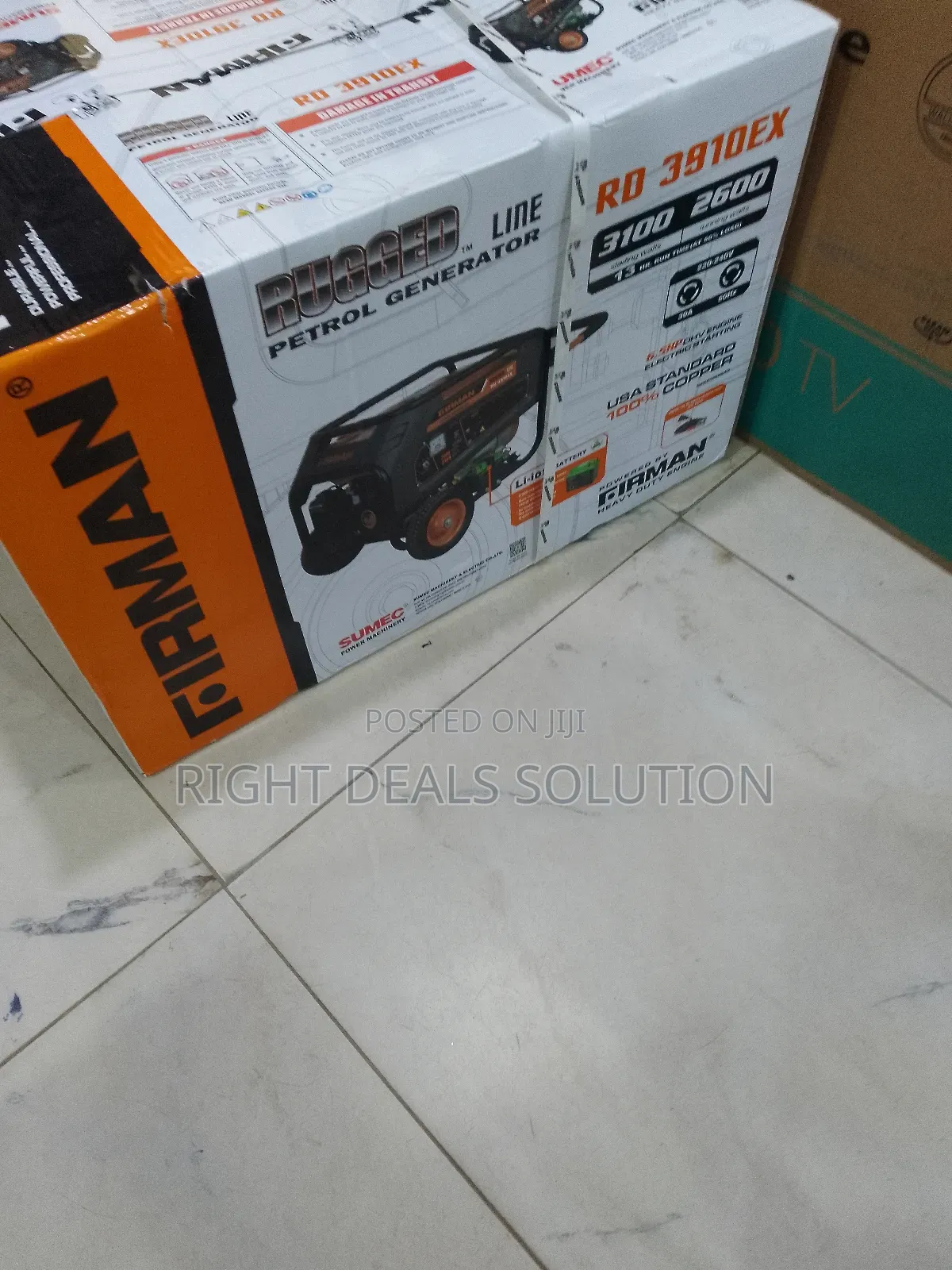 Power That Answers When You Call – Firman 3.1kva Rd-3910ex