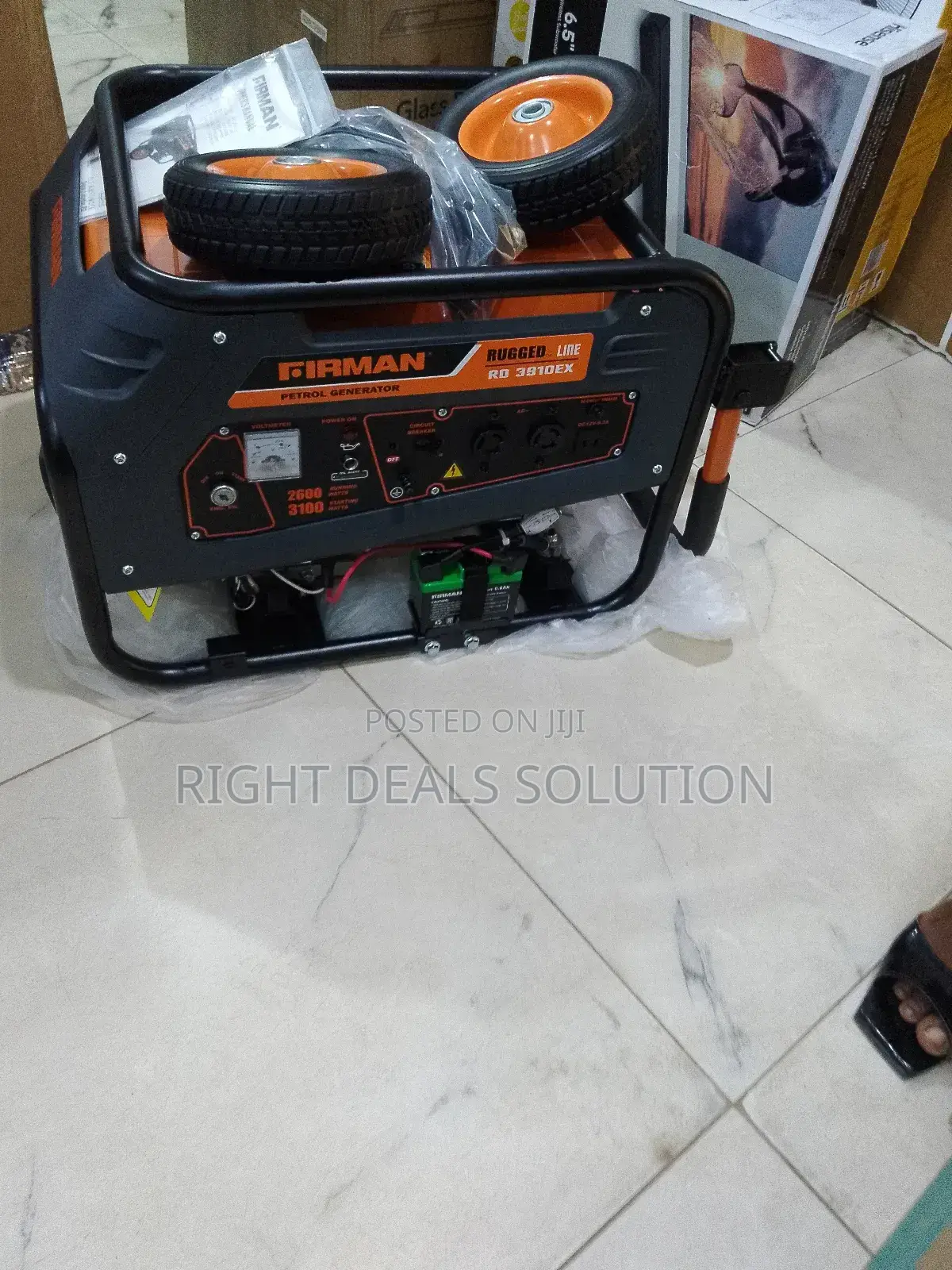 Firman Rd-3910ex 3.1kva: Key Start, Remote Start, 100% Neighbour Envy
