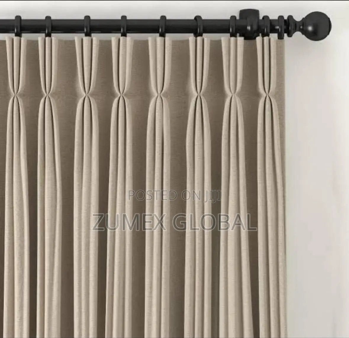 High Quality Nude Colour Curtain