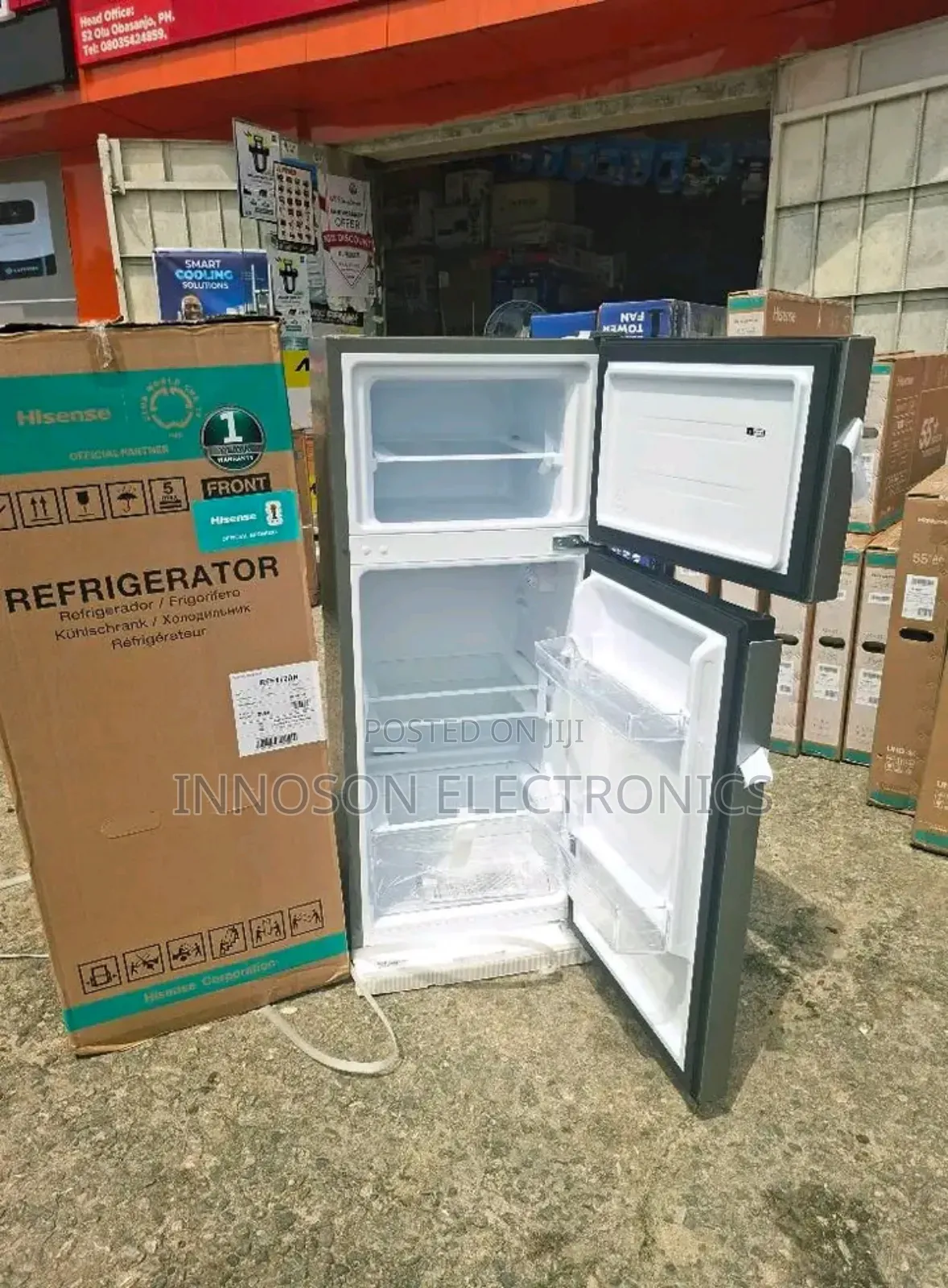 Hisense Double Door Fridge