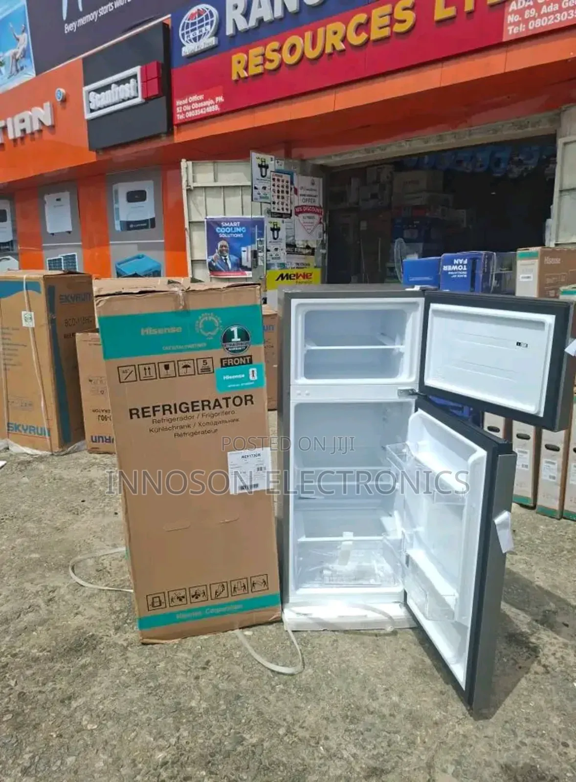Hisense Double Door Fridge