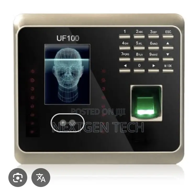 Uf100 Face Time Attendance With Fingerprint